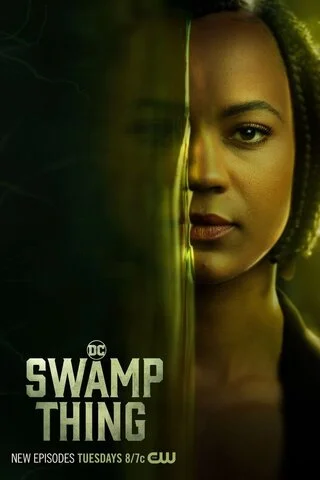 Болотная тварь постер